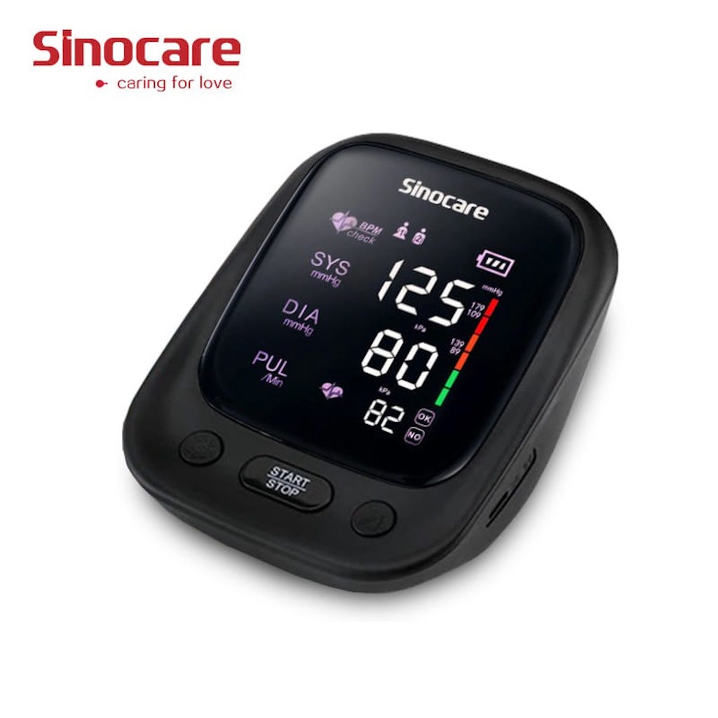 Sinocare AES-U181 Tensimeter Digital dengan Suara - Alat Ukur Tekanan Darah