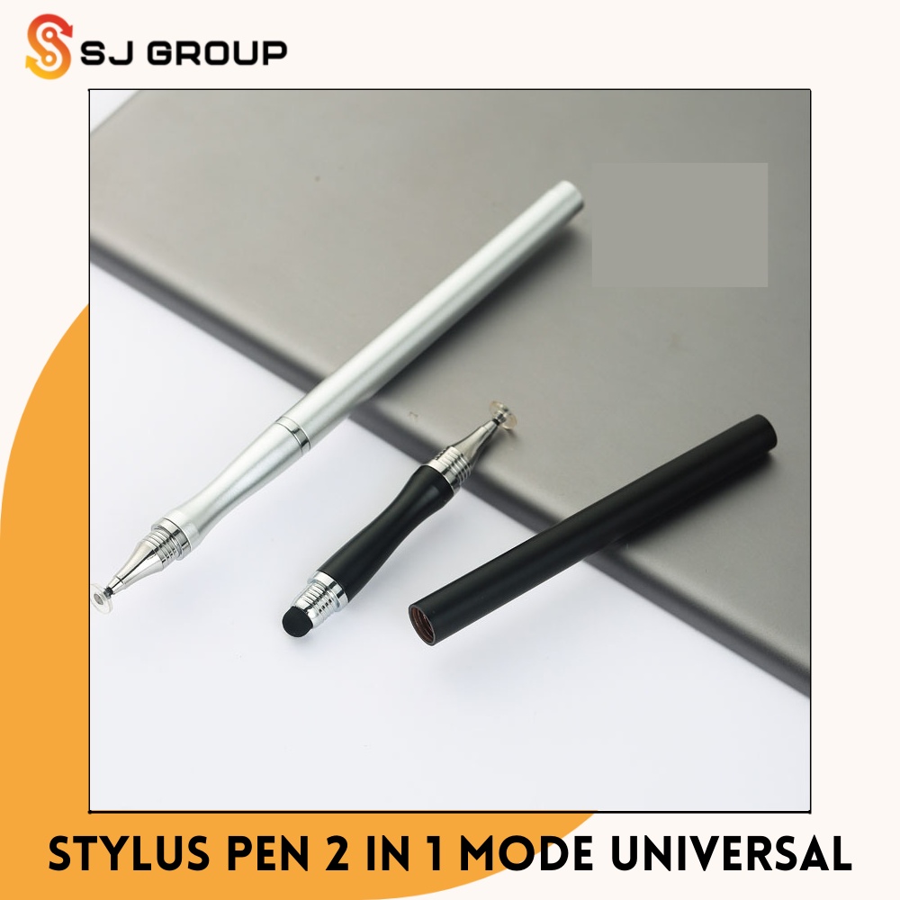 Stylus Pen 2 in 1 Side 2 Mode Universal Touch Screen for Android HP Tablet Drawing Stylus Handphone