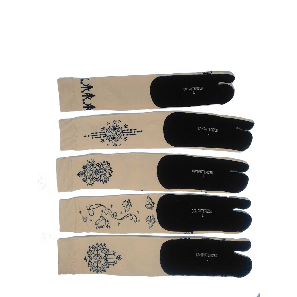 KAOS KAKI JEMPOL MOTIF BATIK HENA