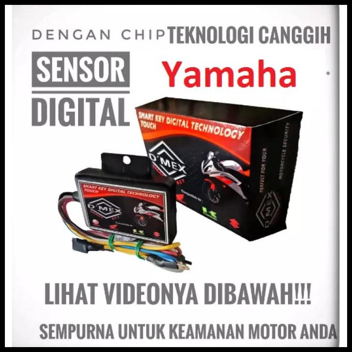 Dmex Smart Key Sensor Klakson Motor Pengaman Anti Maling Begal