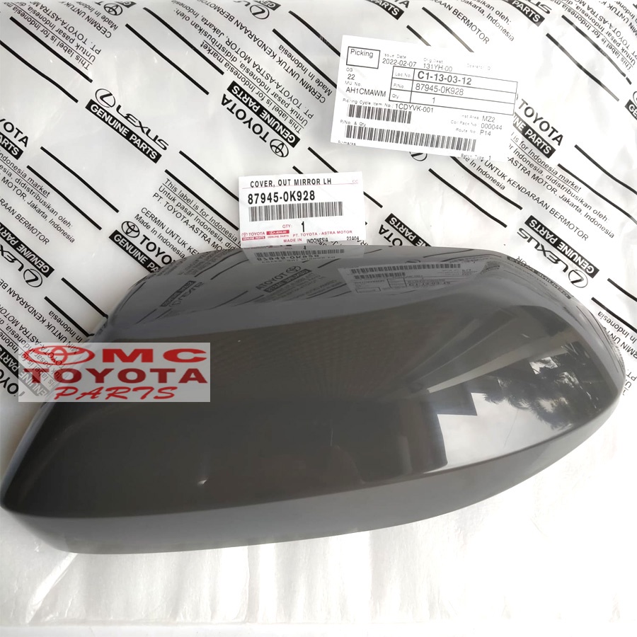 Cover Tutup Spion Depan Kiri Luar Toyota Sienta 87945-0K928