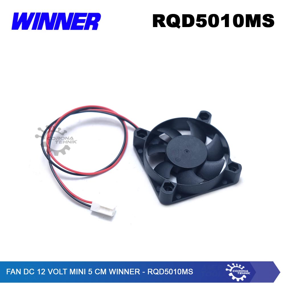 Winner - Fan DC 12 Volt Mini 5 cm - RQD5010MS