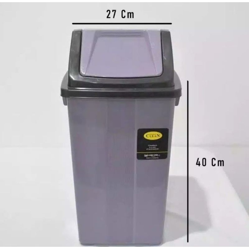 Tempat sampah tutup goyang 42,L komet star
