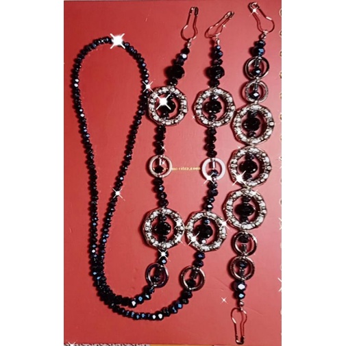 1 set kalung dan konektor masker