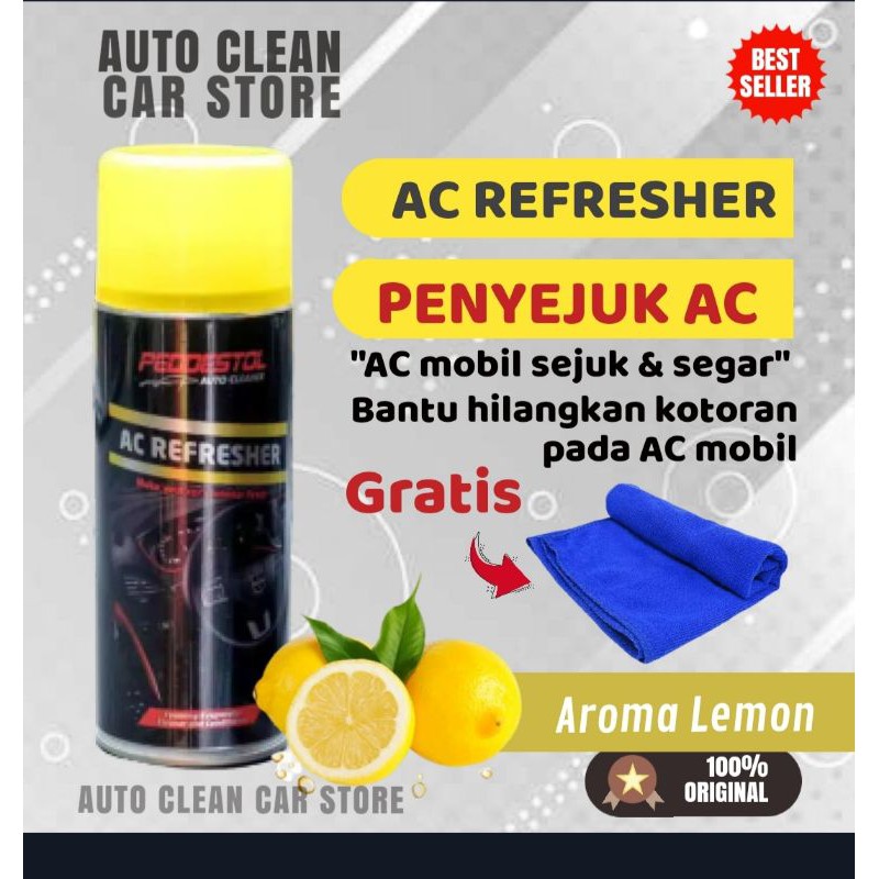 Peddestol AC Refresher Pembersih AC Mobil Premium  penyegar udara ac mobil