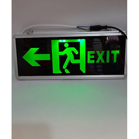 Jual Lampu LED Petunjuk EXIT Emergency 2 Sisi | Shopee Indonesia