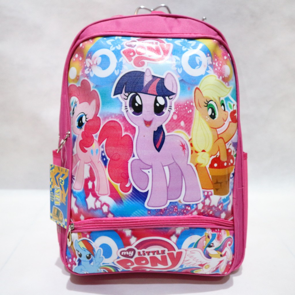 Tas Anak Ransel Backpack Gendong Sekolah Play Group TK SD Little Pony