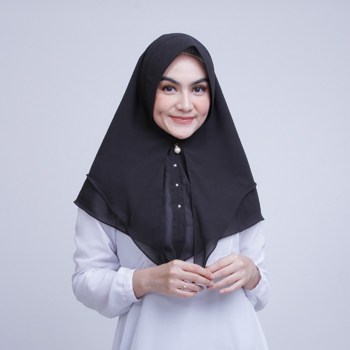 JILBAB KHIMAR INSTAN ZAHRA / JILBAB INSTAN DEWASA KEKINIAN / HIJAB INSTANT TERBARU / JILBAB KHIMAR 2 LAYER