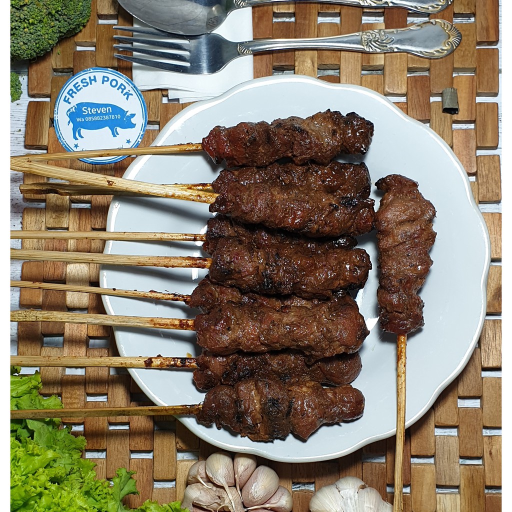 

SATE BABI 10PCS - SWEET PORK SATAY 10PCS