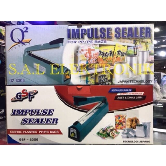 impulse sealer press plastik 30CM