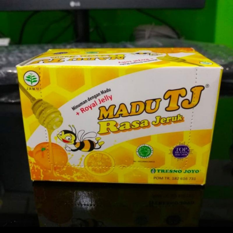 

madu tj sachet jeruk 20 gr isi 12 sachet