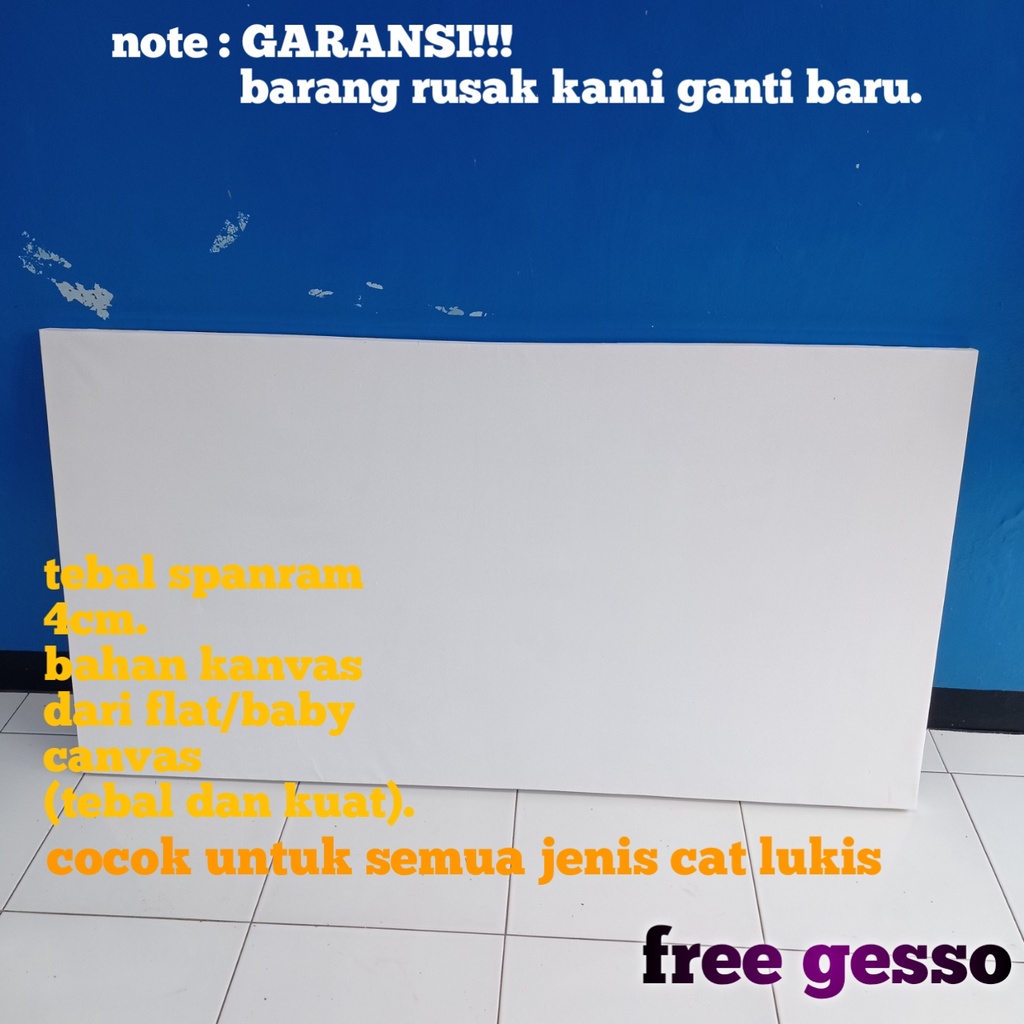 

kanvas lukis besar 80x180cm canvas lukis big jumbo 180x80cm
