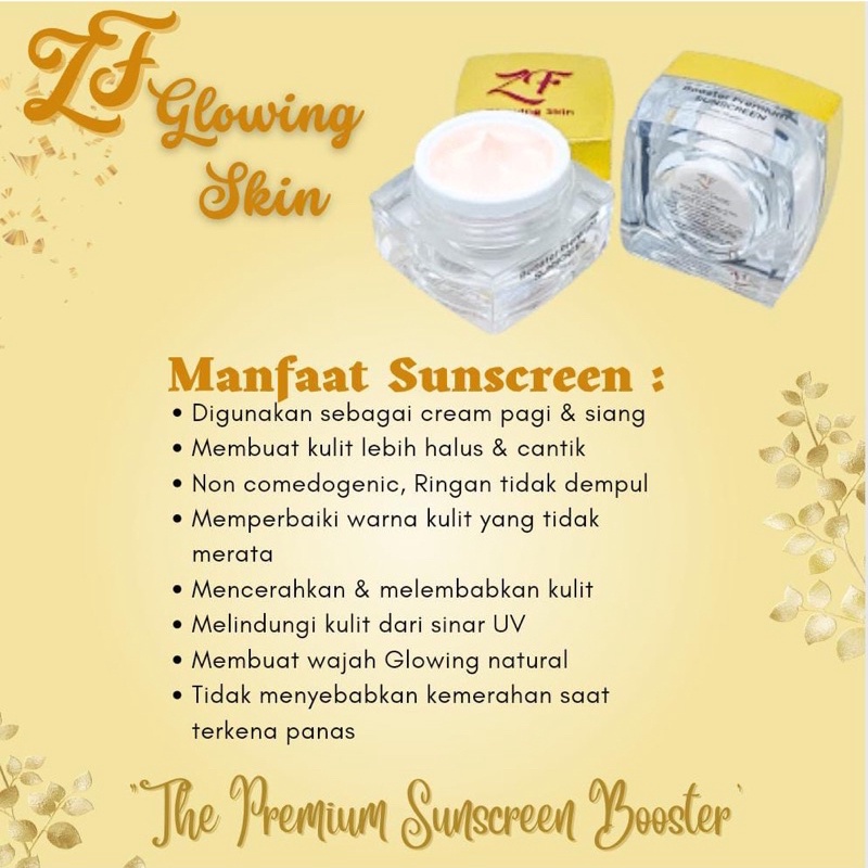 Sunscreen ZF glowing skin