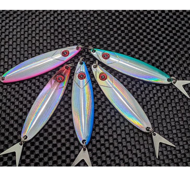 Ckd31au22ᵞ ‣ Spoon Lure MODEL V - 30gr / 40gr / 60gr - Umpan casting Tengiri Barakuda Talang