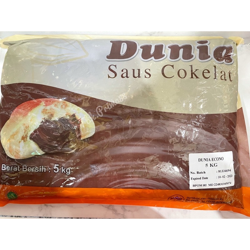 

Dunia Filling Coklat / Selai Coklat / Filling Coklat Dunia Roti 250gr