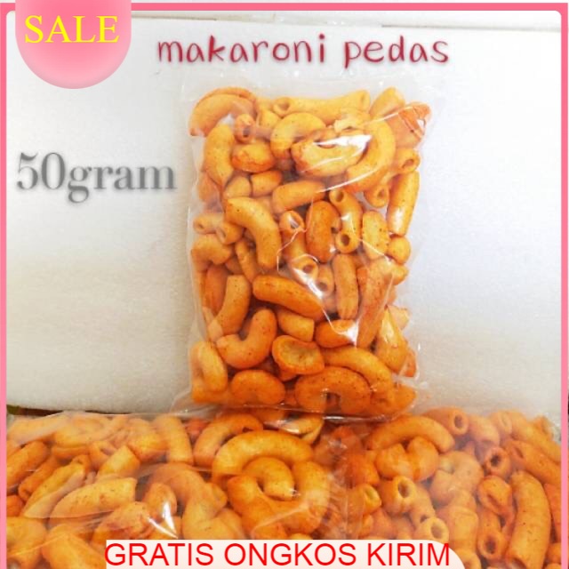 

Bekasi GROSIR] MAKARONI PEDAS / KRIUK isi 100 gram