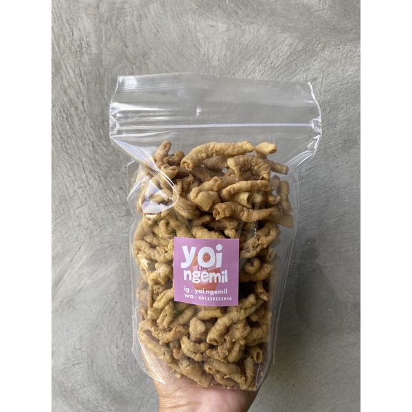 

Kripik usus original 250 gr