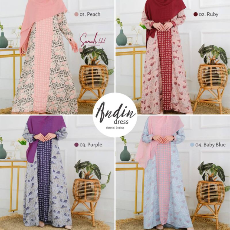Andin dress by Sarah label (sister brand Shafeeya)