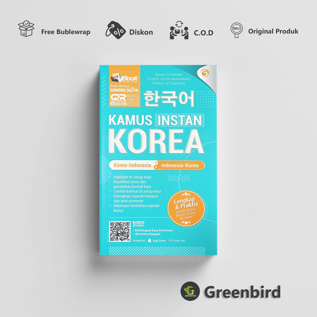 KAMUS KOREA - KAMUS INSTAN KOREA KOREA - INDONESIA & INDONESIA - KOREA