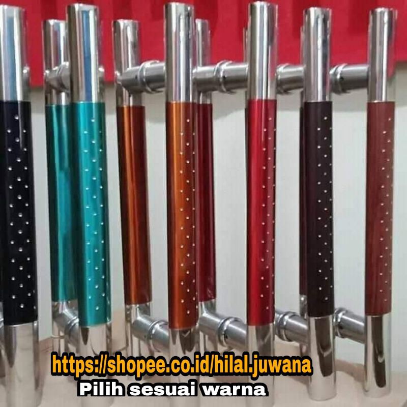 TARIKAN PINTU KACA BAUT TEMBUS 60CM HANDLE PINTU RUMAH MINIMALIS