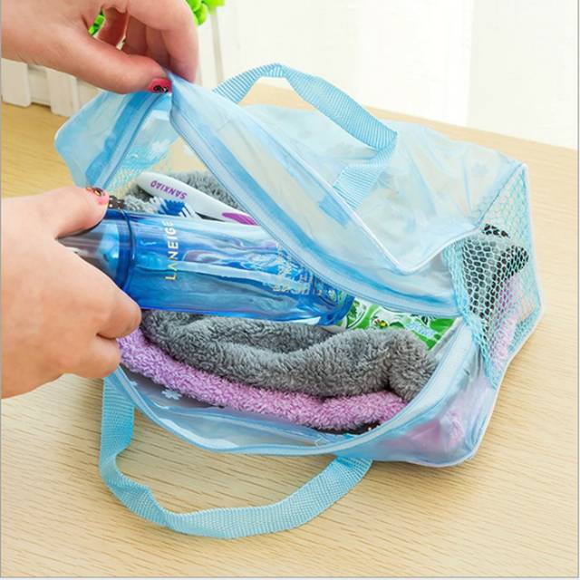 Toiletries Bag  Untuk Peralatan Mandi Make Up Travel Portable