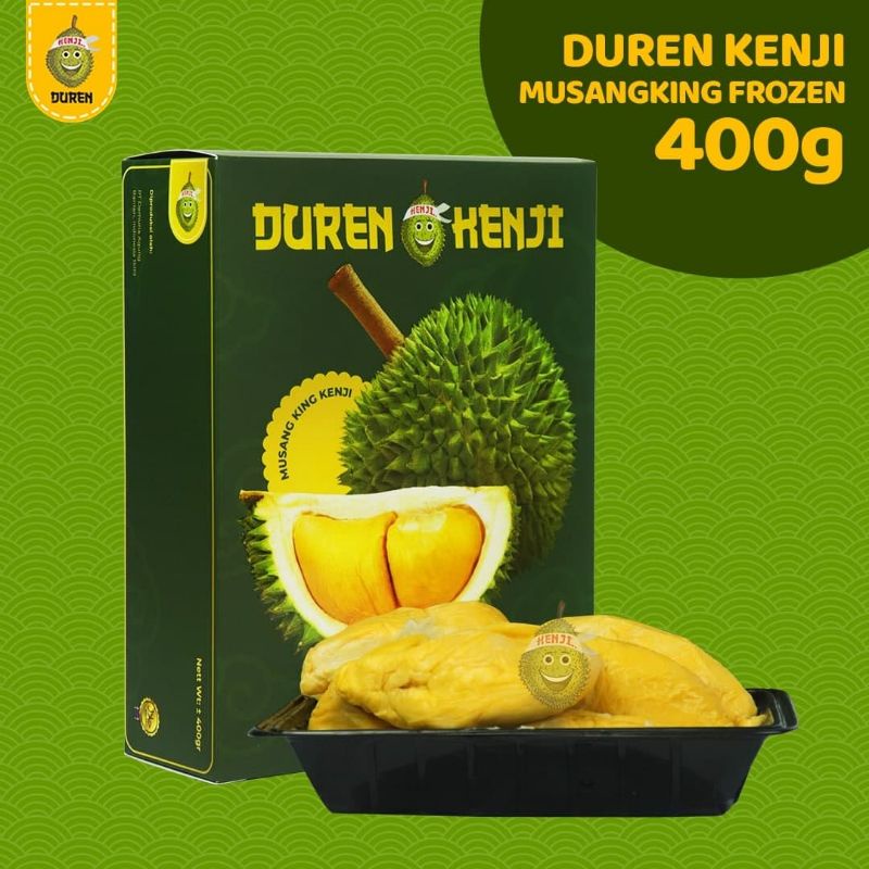 

Duren Musang King Kenji ± 400 gram Duren Kupas Premium