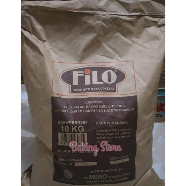 Cokelat Bubuk Filo 10kg - Gosend/Grab Only!! !!!