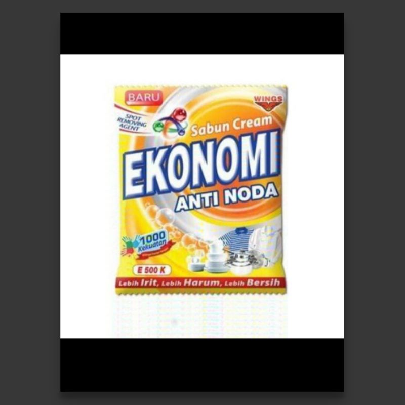 sabun cream ekonomi E500K colek E500K E500K kuning 168gr