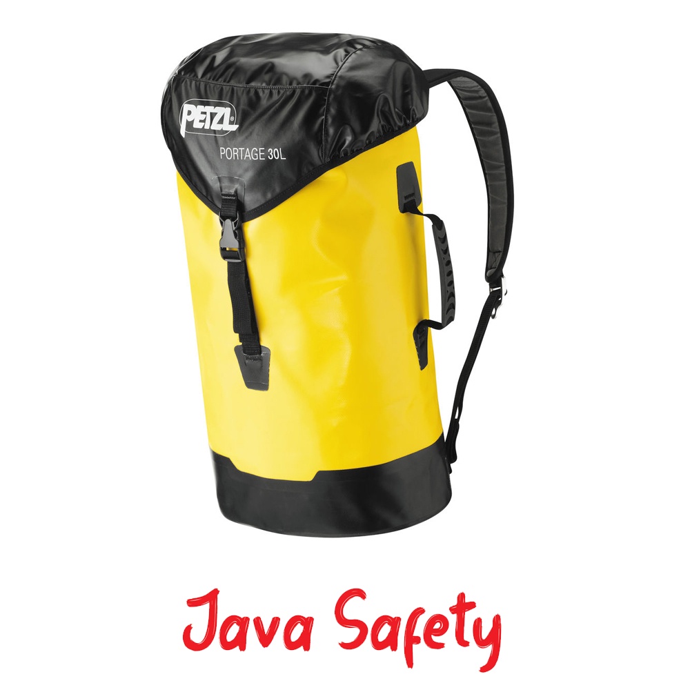 petzl portage 30l - waterproof bag petzl - tackle bag caving petzl