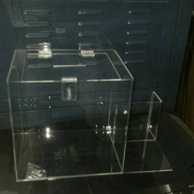 

Acrylic box file,Kotak saran akrilik
