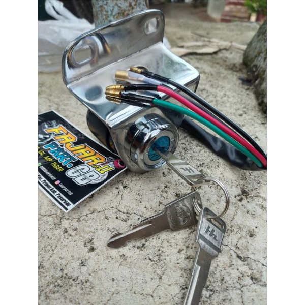 breket pangkon kontak cb set kontak model ori. kontak cb gl megapro tiger