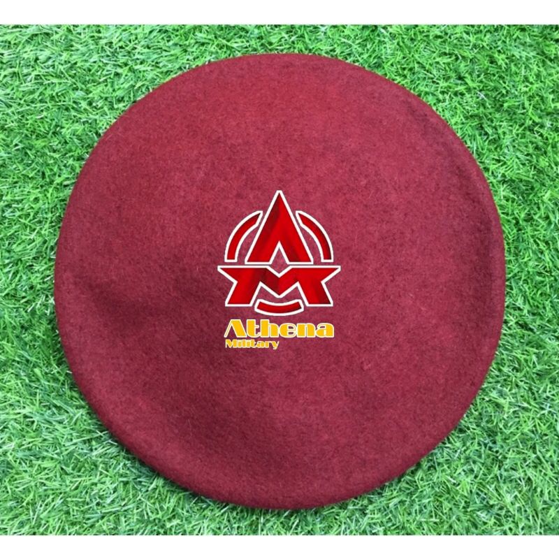 Baret Densus 88 | Baret kopaska camel super wool | Baret merah marun Densus 88 camel super wol