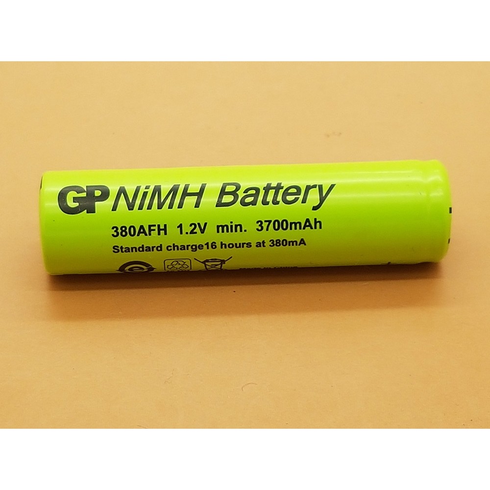 Baterai GP 380AFH 1.2V 3700mAh NiMH Rechargeable