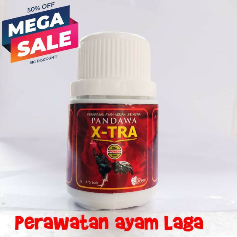 PANDAWA X TRA Pil Jamu Ayam Stamina Nafas Panjang