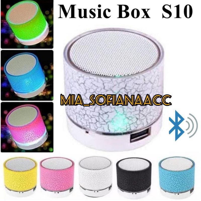 SPEAKER MINI PORTABLE BLUETOOTH LED Hp SPEAKER BLUETOOTH HANDPHONE