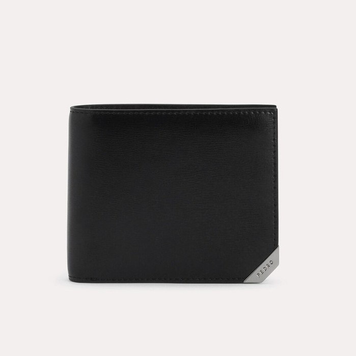 DISKON! TOP 8 Pilihan COD DOMPET PRIA PMW009 TEXTURED LEATHER BI-FOLD
WALLET WITH FLIP