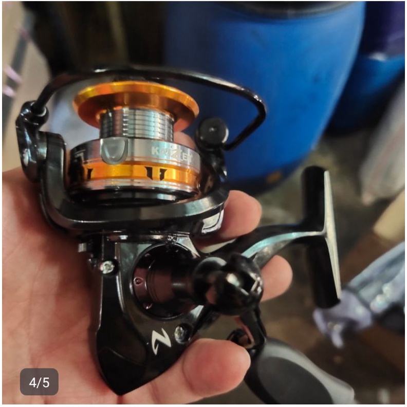 reel kaizen naka 6000 8000 reel pancing laut power handel