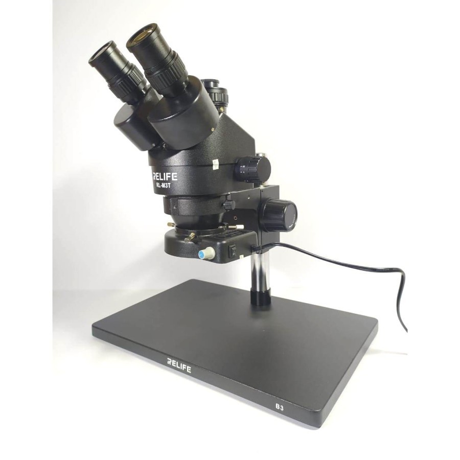 MICROSCOPE TRINOCULAR RELIFE M3T-B3+LED LAMP