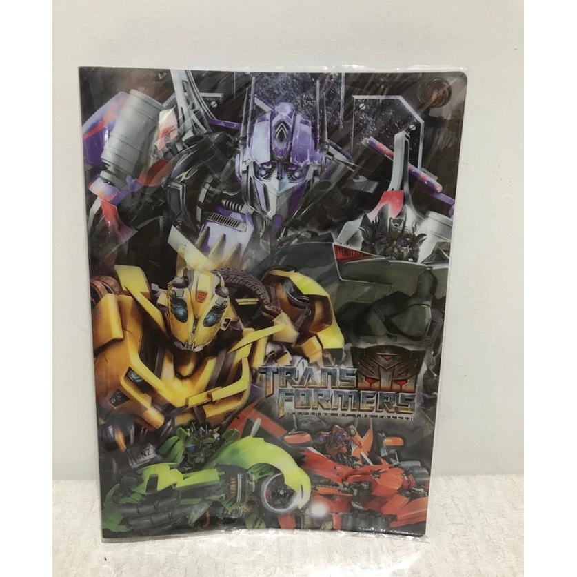 

MAP DOCUMENT PLASTIC TRANSFORMERS ORIGINAL 23x31cm (PxL) 20 LBR