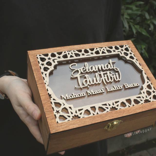 

Kotak Hampers Lebaran / Ramadhan Gift / Kotak Kayu Lebaran / Idul Fitri