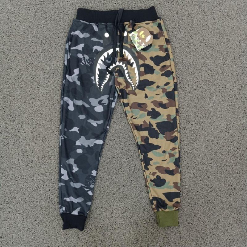 CELANA JOGGERPANT BAPE X NEIGHBORHOOD CAMO