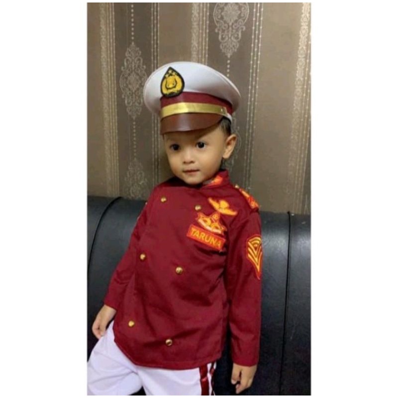 BAJU TARUNA AKPOL KARNAVAL ANAK - ANAK LAKI - LAKI / PEREMPUAN/ Baju Taruna Akpol / Baju Pawai Karna