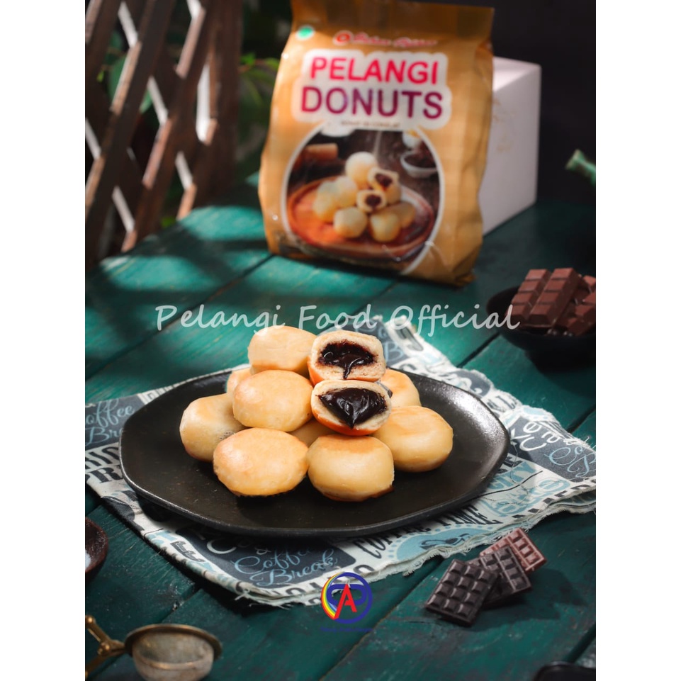 

PELANGI DONAT COKELAT ISI 24 PCS