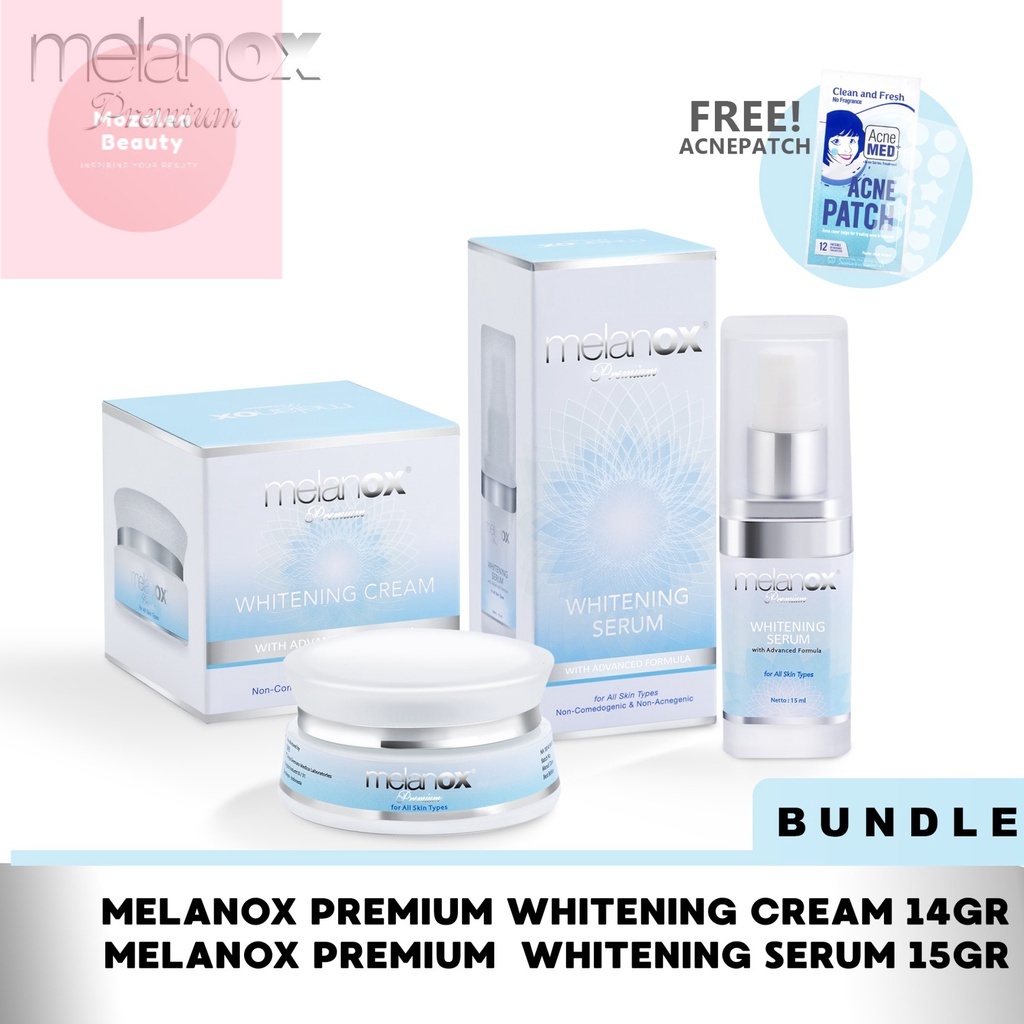 Paket Melanox Premium Serum + Melanox Premium Cream