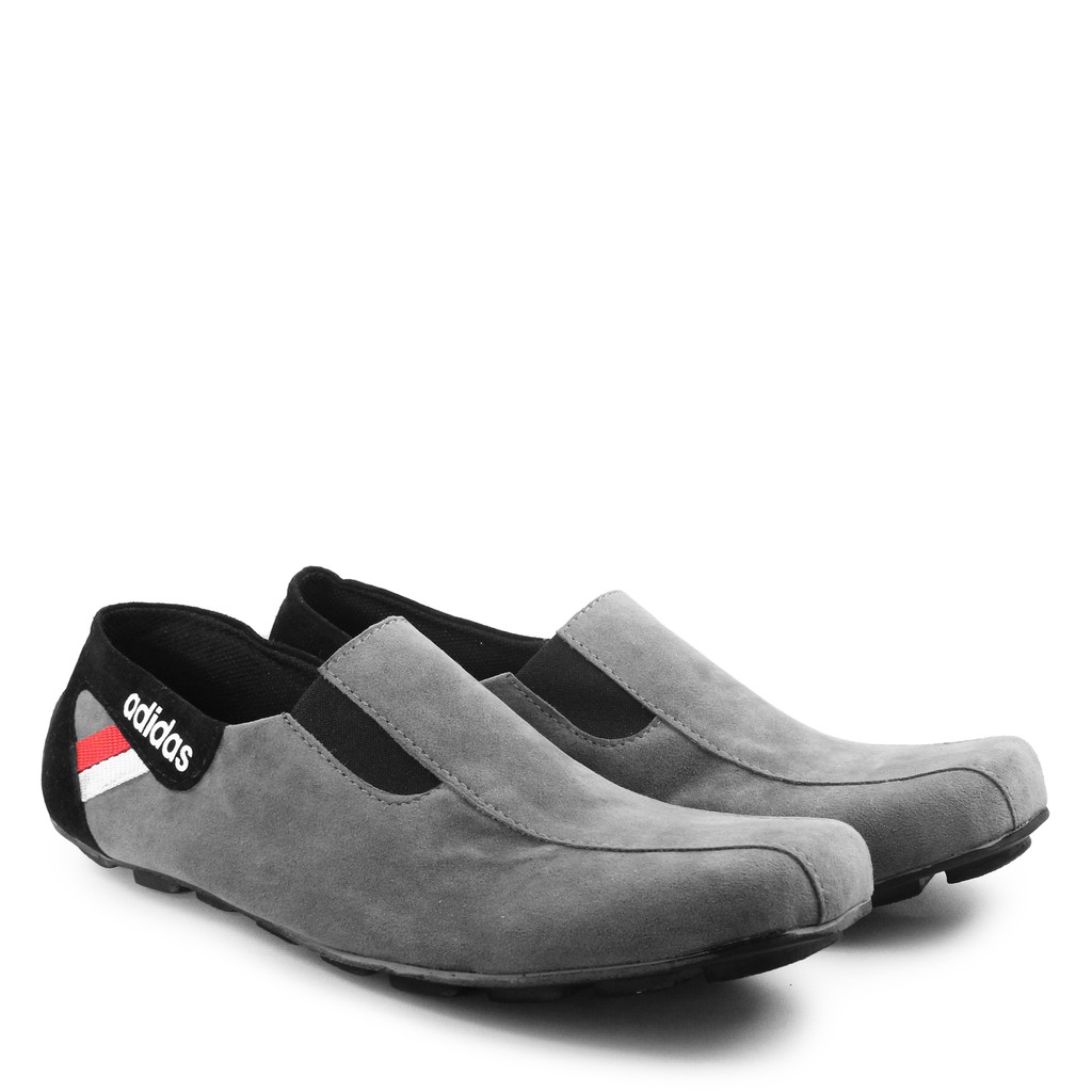 Sepatu Slop Pria Adidas Messy Sepatu Slip on Kasual Santai Pria murah