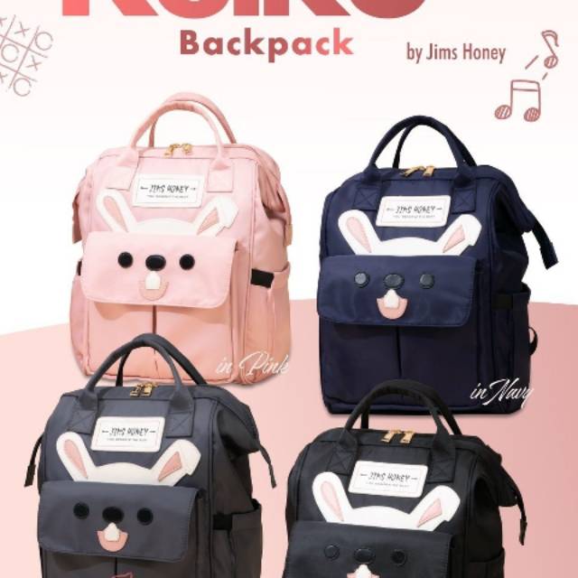 Keiko Bag tas wanita ransel jims honey backpack wanita jims honey bag tas import tas jims honey