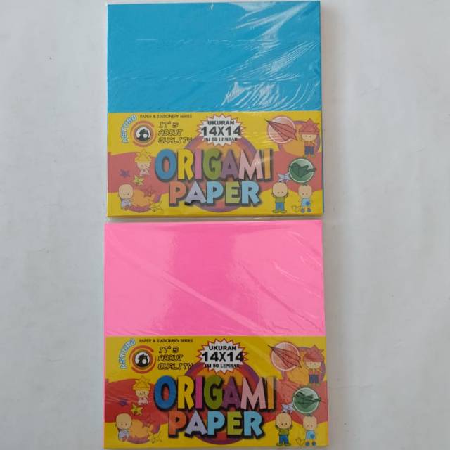 

Kertas Origami / Kertas Lipat 14 x 14 cm Asturo