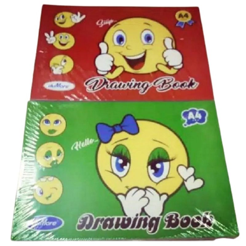 buku gambar A4 fancy drawing book A4 murah