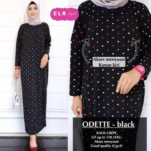 Odette Maxy, maxi dress, dress muslim, dress busui, gamis, gamis busui, gamis Jumbo, gamis kekinian