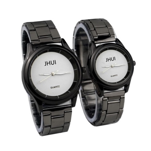 Jam Tangan Jhui Casual Pria Bisnis Stainless Steel Analog Fashion Quartz Import